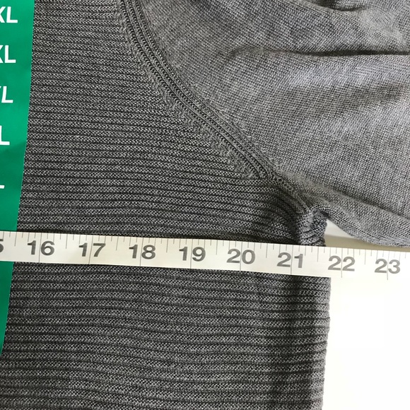 Adrianne Vittadini Gray Tunic Sweater Sz XL - Picture 6 of 8